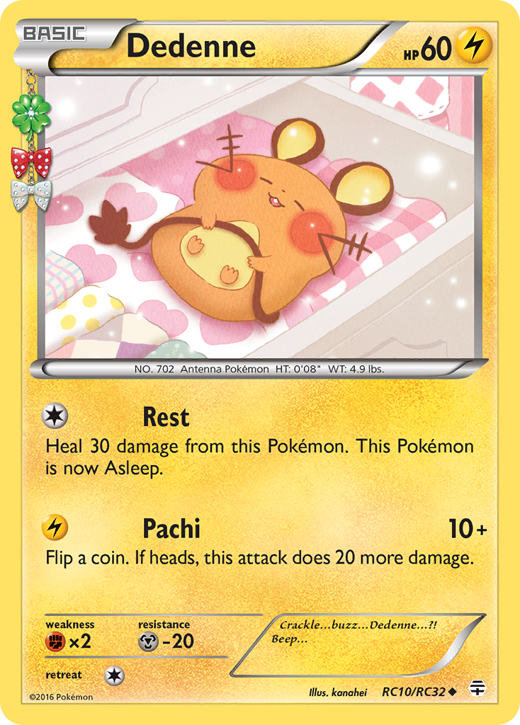 Dedenne (RC10/RC32) [XY: Generations] | Total Play