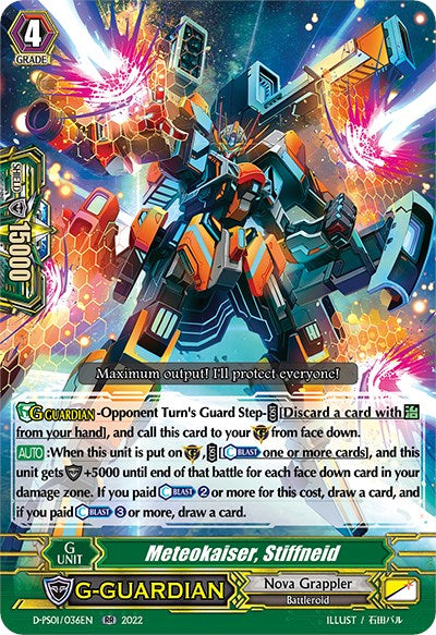Meteokaiser, Stiffneid (D-PS01/036EN) [P Clan Collection 2022] | Total Play