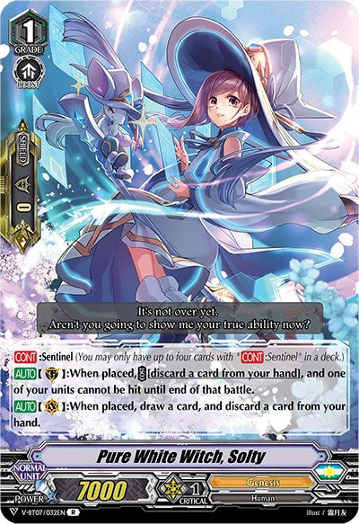 Pure White Witch, Solty (V-BT07/032EN) [Infinideity Cradle] | Total Play