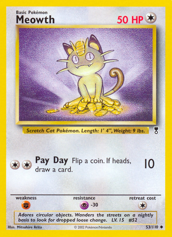 Meowth (53/110) [Legendary Collection] | Total Play