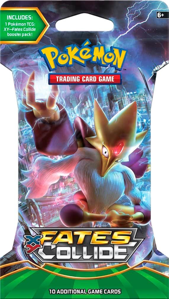 XY: Fates Collide - Sleeved Booster Pack (Mega Alakazam) | Total Play