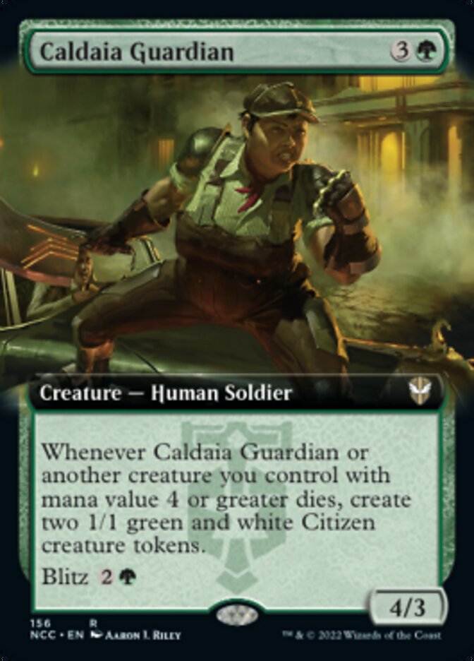 Caldaia Guardian (Extended Art) [Streets of New Capenna Commander] | Total Play