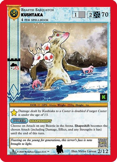 Kushtaka (Kickstarter Edition) [Alpha Iceman Starter Deck] | Total Play