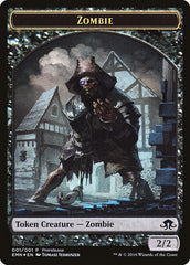 Zombie // Zombie Double-Sided Token [Eldritch Moon Prerelease Promos] | Total Play