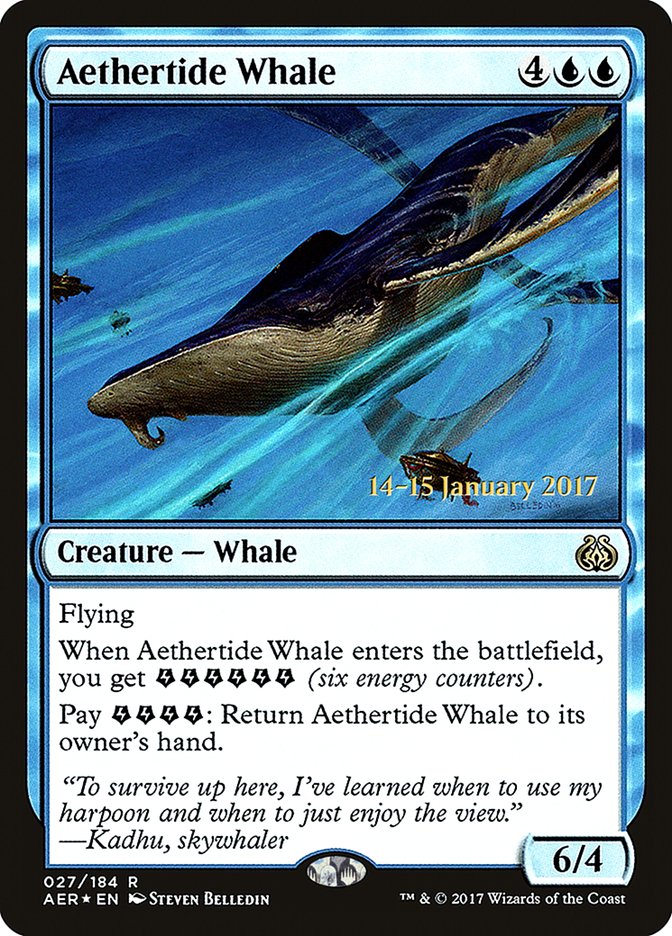 Aethertide Whale [Aether Revolt Prerelease Promos] | Total Play