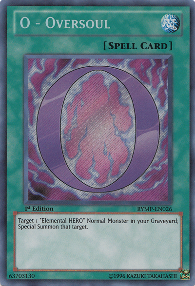 O - Oversoul [RYMP-EN026] Secret Rare | Total Play