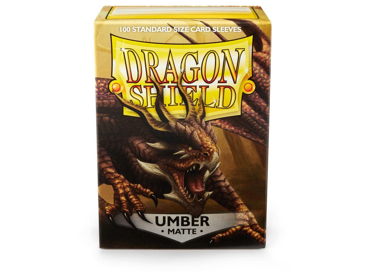Dragon Shield: Standard 100ct Sleeves - Umber (Matte) | Total Play