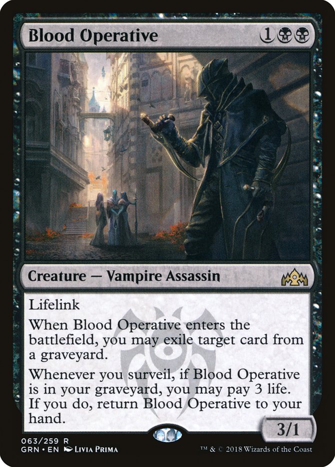 Blood Operative [Guilds of Ravnica] | Total Play