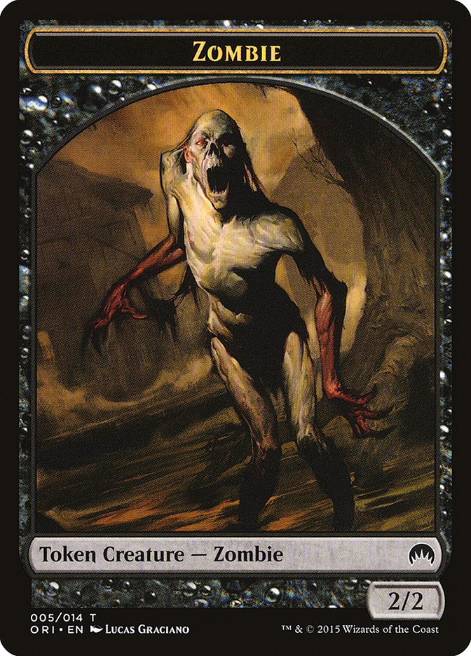 Zombie Token [Magic Origins Tokens] | Total Play