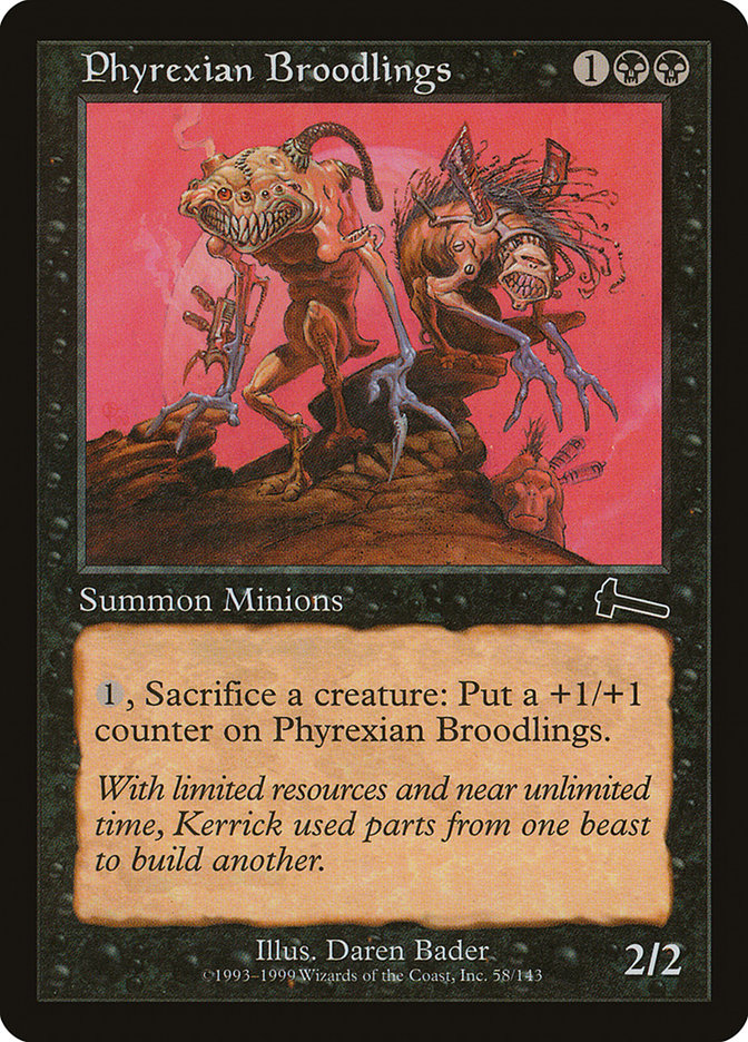 Phyrexian Broodlings [Urza's Legacy] | Total Play