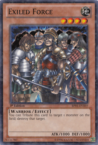 Exiled Force [BP01-EN059] Starfoil Rare | Total Play