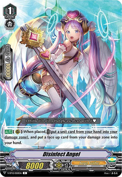 Disinfect Angel (V-BT12/050EN) [Divine Lightning Radiance] | Total Play