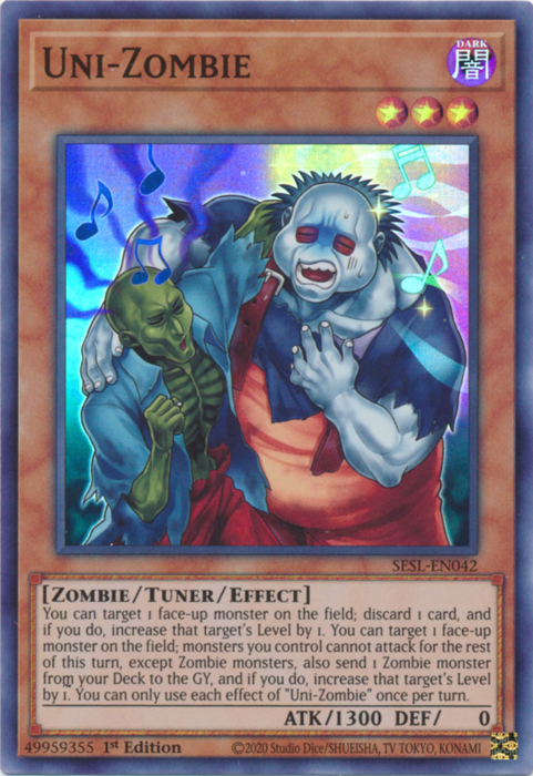 Uni-Zombie [SESL-EN042] Super Rare | Total Play