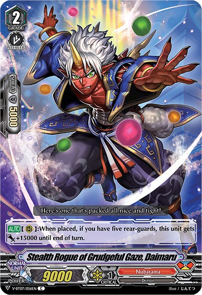 Stealth Rogue of Grudgeful Gaze, Daimaru (V-BT07/056EN) [Infinideity Cradle] | Total Play