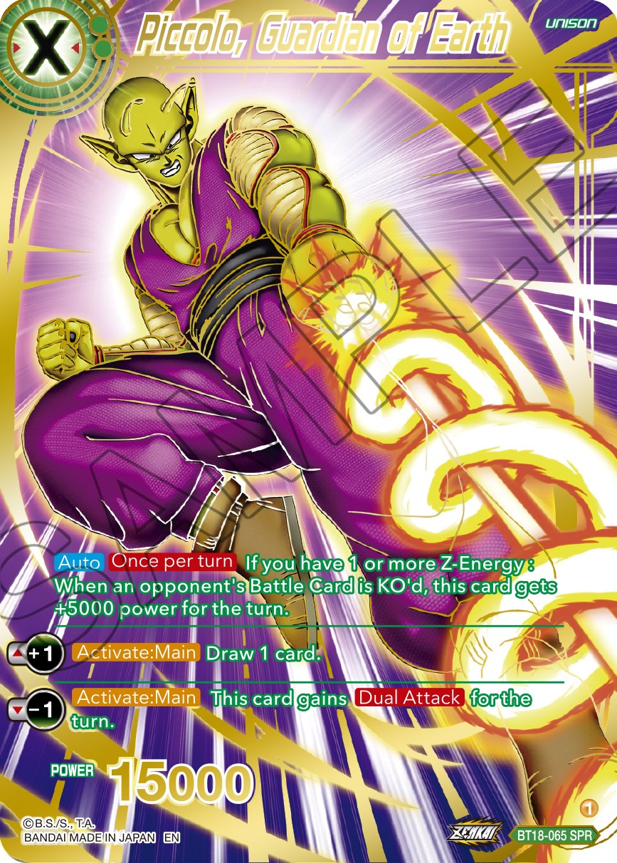 Piccolo, Guardian of Earth (SPR) (BT18-065) [Dawn of the Z-Legends] | Total Play