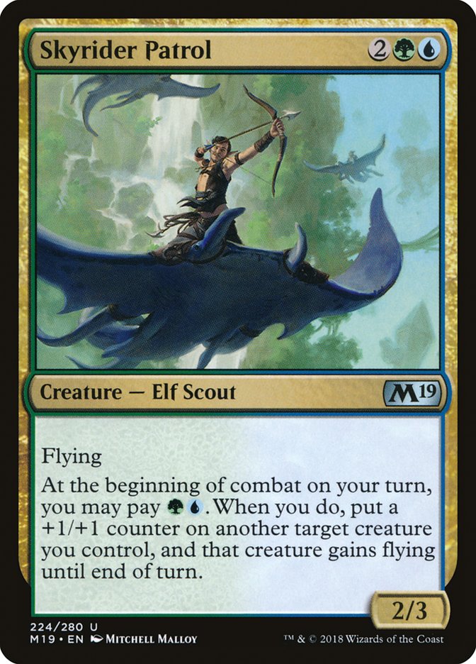 Skyrider Patrol [Core Set 2019] | Total Play