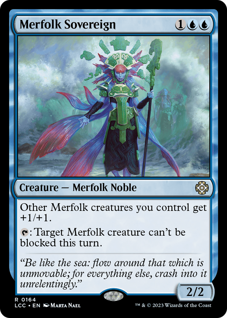 Merfolk Sovereign [The Lost Caverns of Ixalan Commander] | Total Play