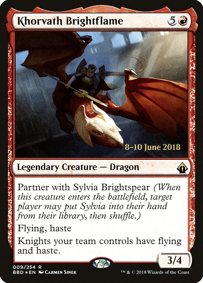 Khorvath Brightflame [Battlebond Prerelease Promos] | Total Play