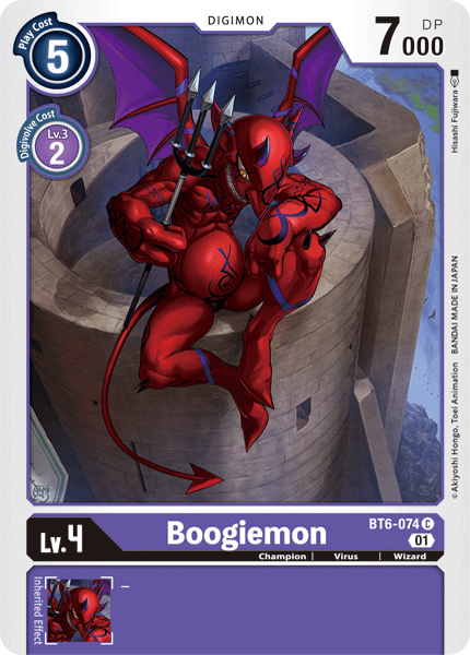 Boogiemon [BT6-074] [Double Diamond] | Total Play