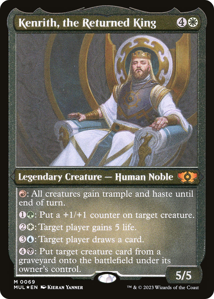 Kenrith, the Returned King (Foil Etched) [Multiverse Legends] | Total Play