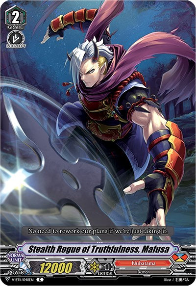 Stealth Rogue of Truthfulness, Mafusa (V-BT11/048EN) [Storm of the Blue Cavalry] | Total Play