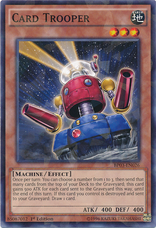 Card Trooper [BP03-EN026] Shatterfoil Rare | Total Play