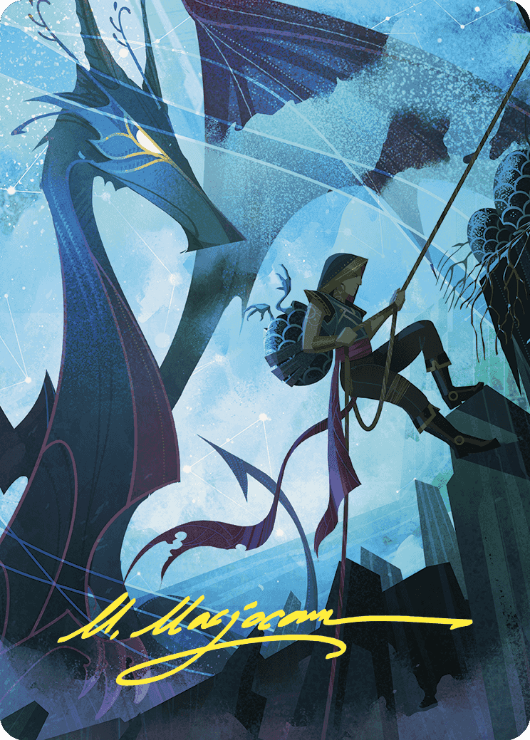 Hatching Plans Art Card (Gold-Stamped Signature) [Wilds of Eldraine Art Series] | Total Play