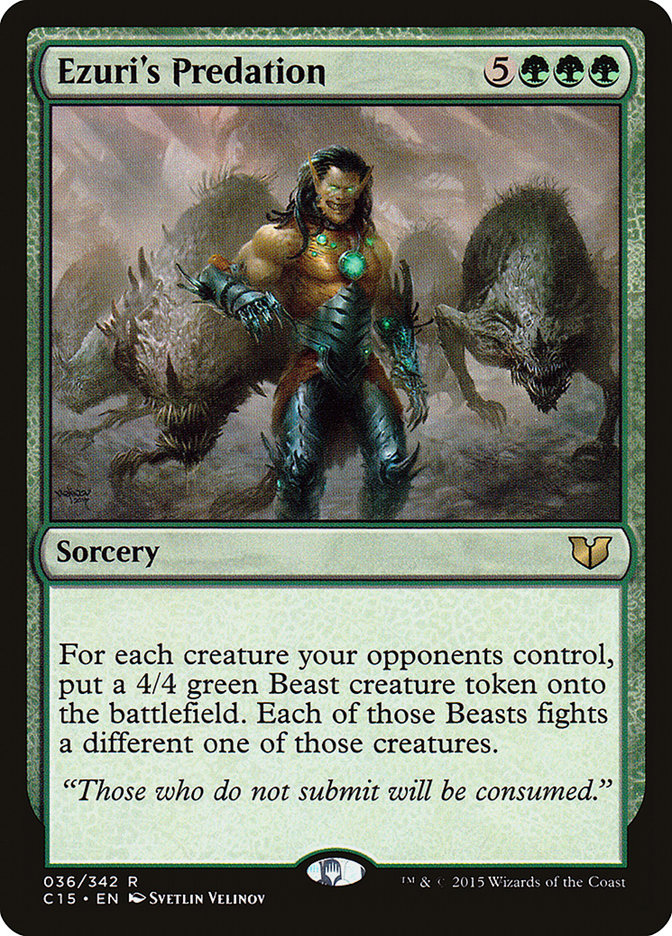 Ezuri's Predation [Commander 2015] | Total Play