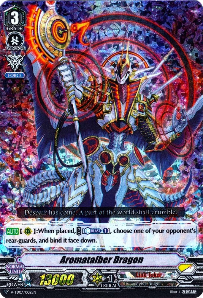 Aromatalber Dragon (Parallel Foil) (V-TD07/002EN) [Kouji Ibuki] | Total Play