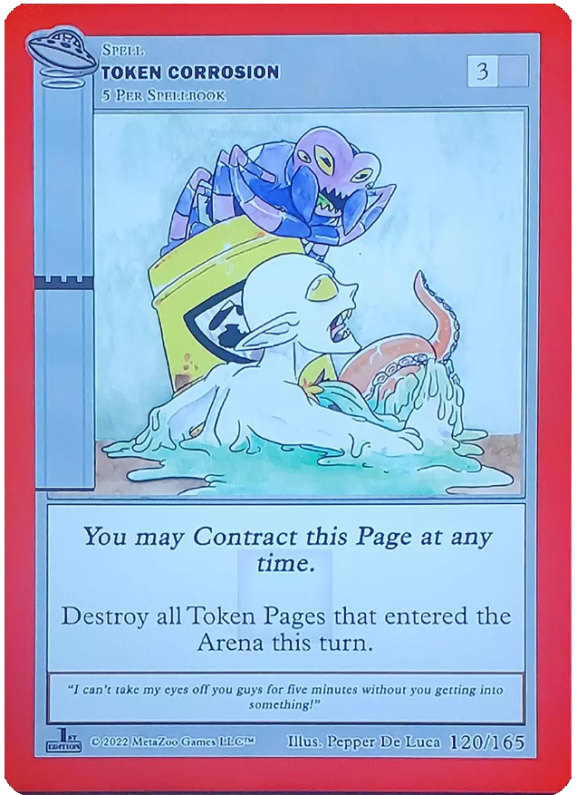 Token Corrosion [Cryptid Nation: UFO First Edition] | Total Play