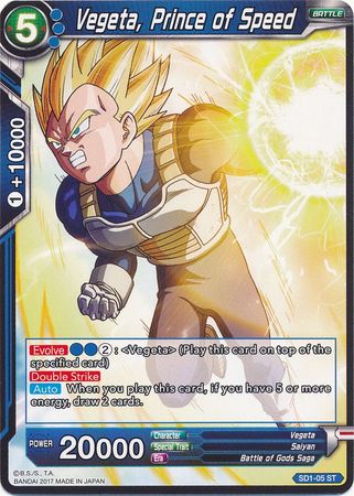 Vegeta, Prince of Speed (Starter Deck - The Awakening) (SD1-05) [Galactic Battle] | Total Play