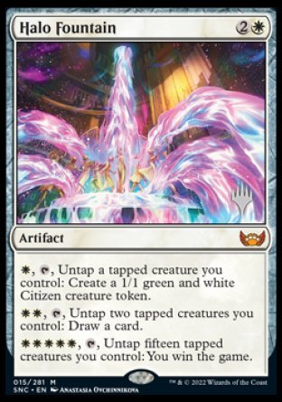 Halo Fountain (Promo Pack) [Streets of New Capenna Promos] | Total Play