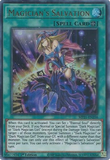 Magician's Salvation [MP21-EN256] Ultra Rare | Total Play