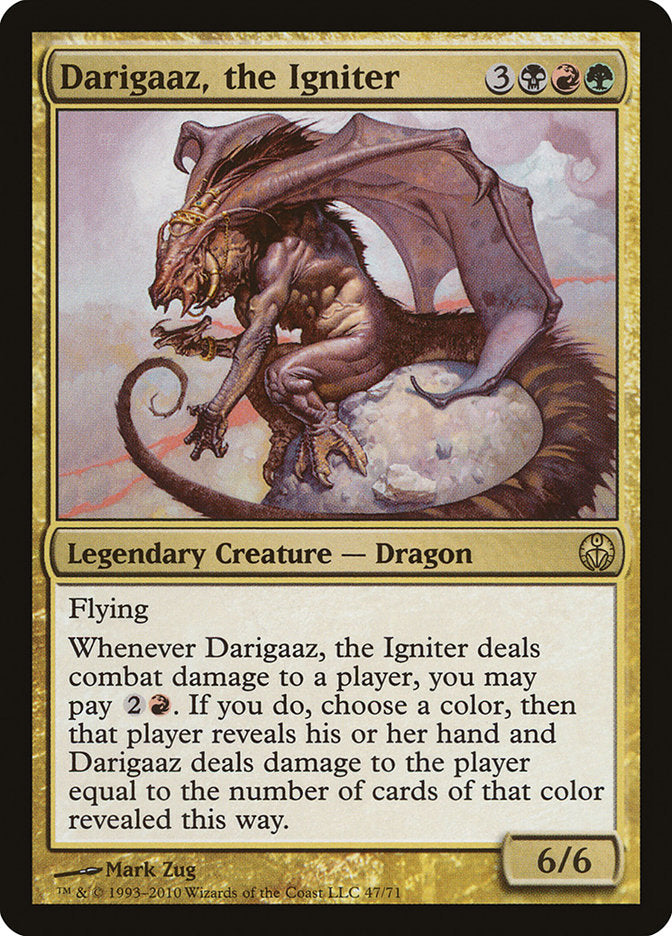Darigaaz, the Igniter [Duel Decks: Phyrexia vs. the Coalition] | Total Play