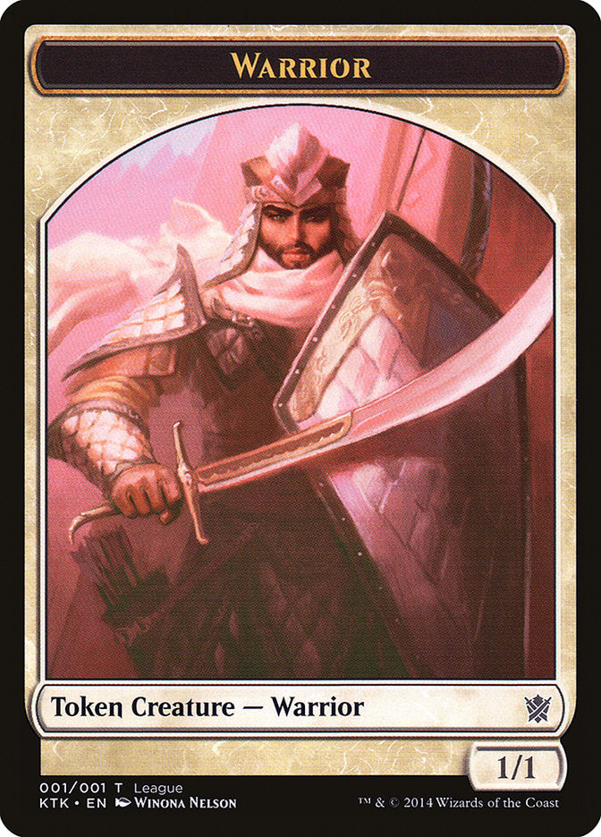 Warrior Token [League Tokens 2014] | Total Play