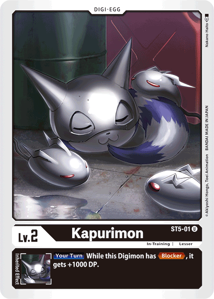 Kapurimon [ST5-01] [Starter Deck: Machine Black] | Total Play
