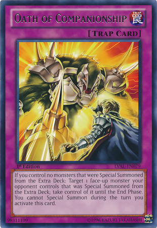 Oath of Companionship [LVAL-EN079] Rare | Total Play