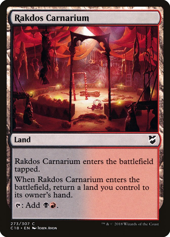 Rakdos Carnarium [Commander 2018] | Total Play