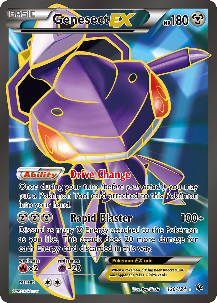 Genesect EX (120/124) [XY: Fates Collide] | Total Play