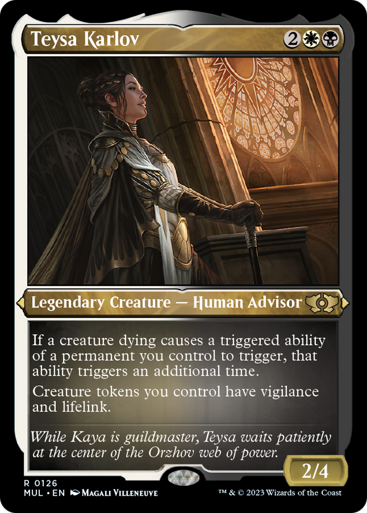 Teysa Karlov (Foil Etched) [Multiverse Legends] | Total Play