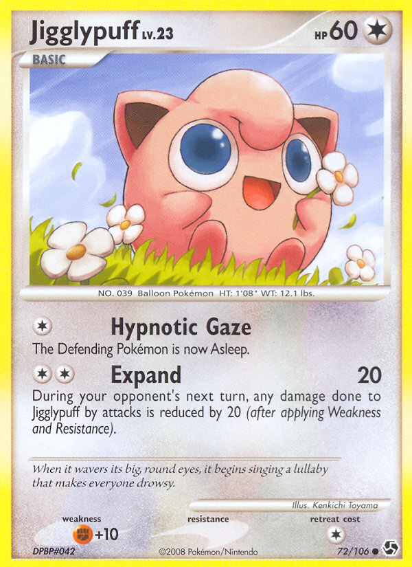 Jigglypuff (72/106) [Diamond & Pearl: Great Encounters] | Total Play