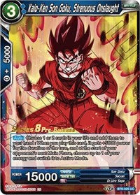 Kaio-Ken Son Goku, Strenuous Onslaught (BT8-025_PR) [Malicious Machinations Prerelease Promos] | Total Play