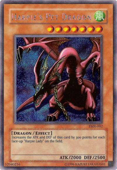 Harpie's Pet Dragon (Forbidden Memories) [FMR-002] Prismatic Secret Rare | Total Play