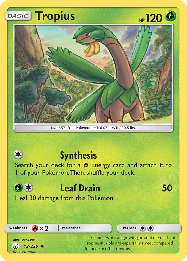 Tropius (12/236) [Sun & Moon: Cosmic Eclipse] | Total Play