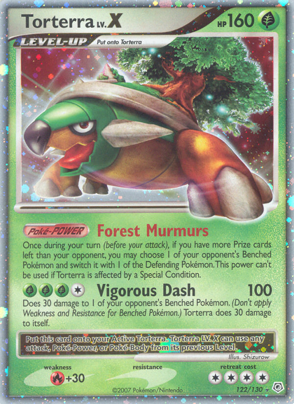 Torterra LV.X (122/130) [Diamond & Pearl: Base Set] | Total Play