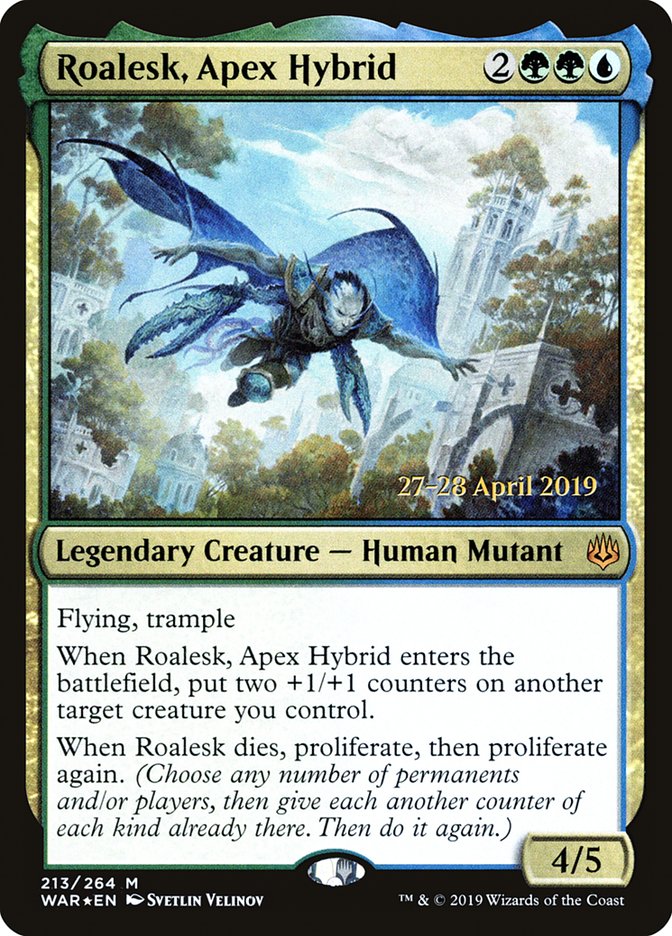 Roalesk, Apex Hybrid [War of the Spark Prerelease Promos] | Total Play