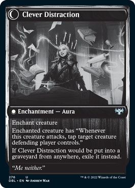 Distracting Geist // Clever Distraction [Innistrad: Double Feature] | Total Play