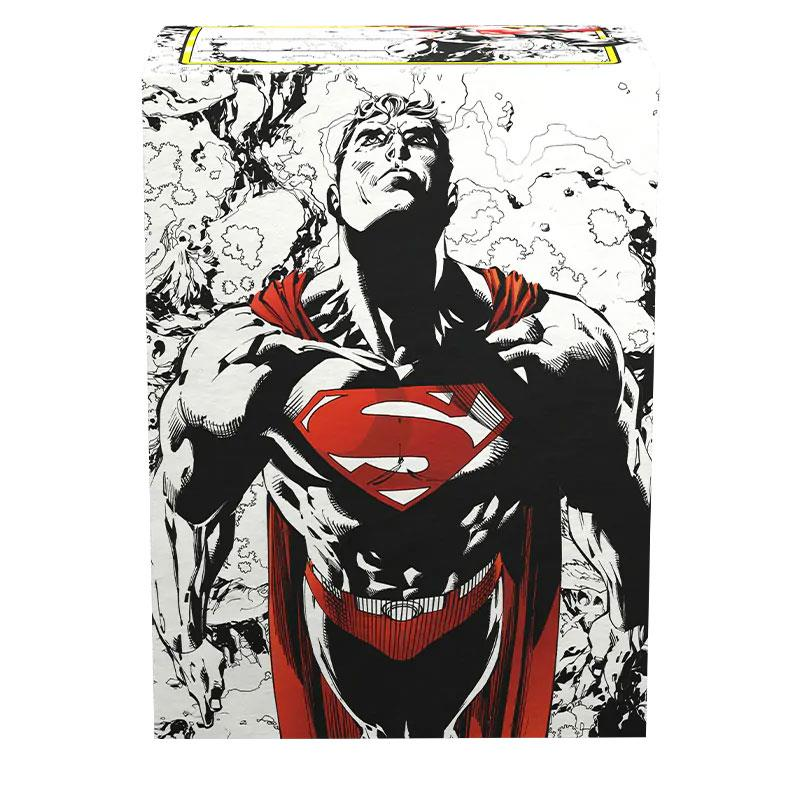 Dragon Shield: Standard 100ct Art Sleeves - Superman Core (Dual Matte) | Total Play