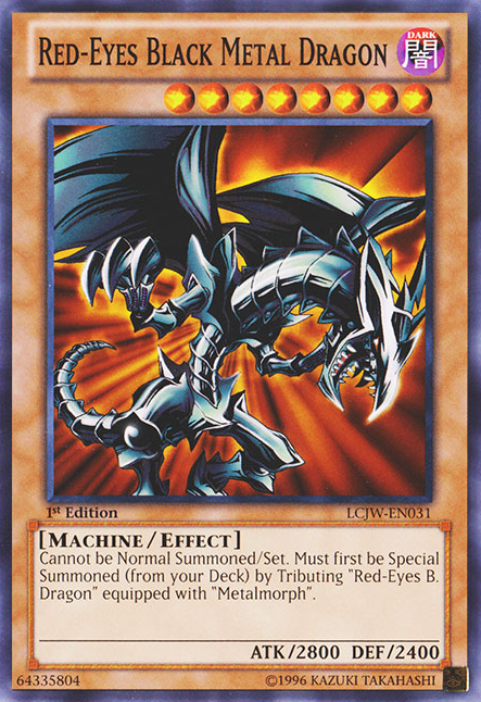Red-Eyes Black Metal Dragon [LCJW-EN031] Common | Total Play