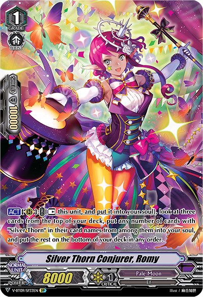 Silver Thorn Conjurer, Romy (V-BT09/SP33EN) [Butterfly d'Moonlight] | Total Play